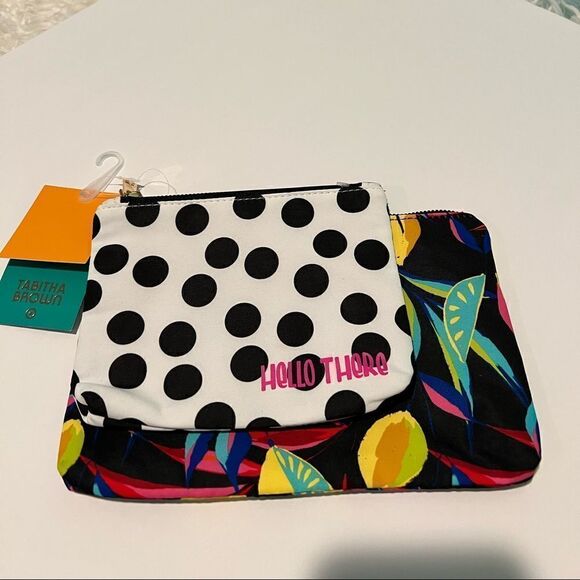 TABITHA BROWN 2-Pack Lemon and Hello There Accessory Bag Set!! - Picture 2 of 4